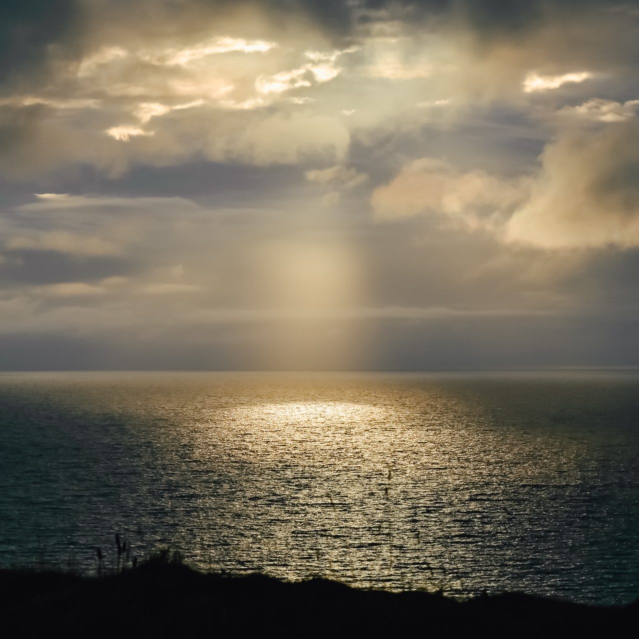 Sonnenuntergang über dem Meer
